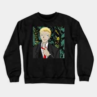 the spy and the man with a gun ecopop bond art Crewneck Sweatshirt